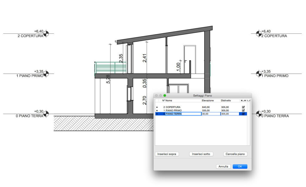 ArchiCAD vincoli