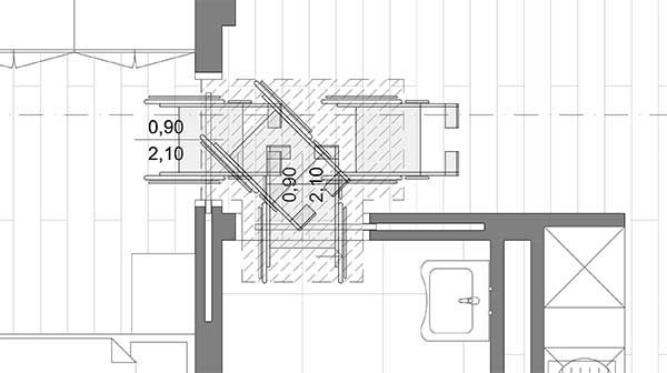 archicad spazio minimo