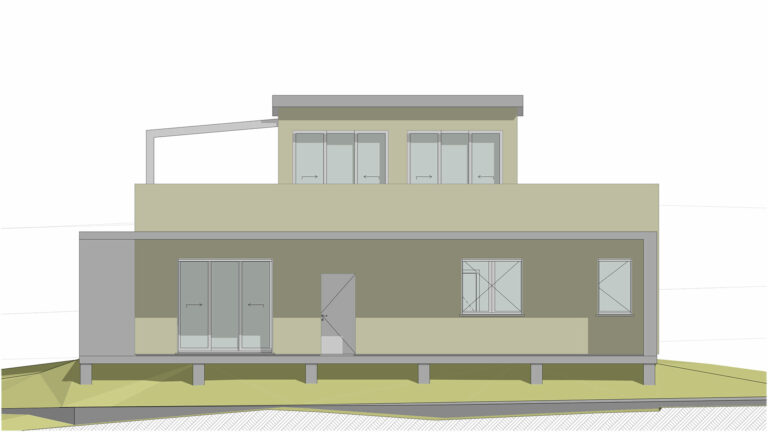 archicad prospetto colorato