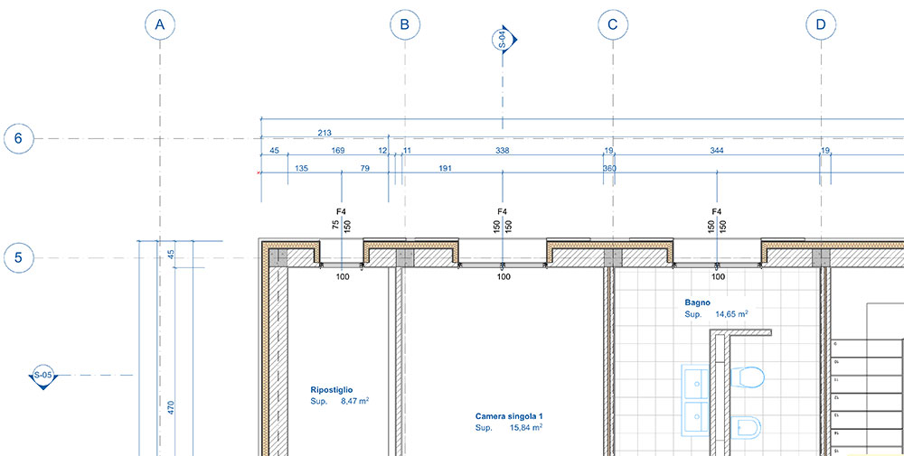 archicad quota automatica